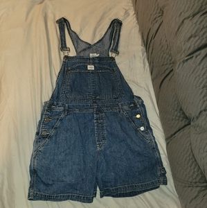 Vintage Calvin Klein Jean Overall Shorts
